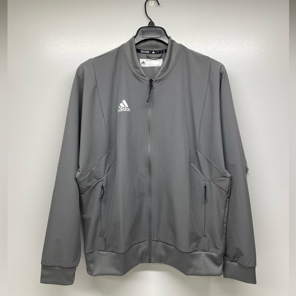 ADIDAS MENS SIDELINE 21 WOVEN BOMBER JACKET